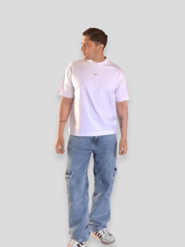 Beginning oversized t-shirt - blanca