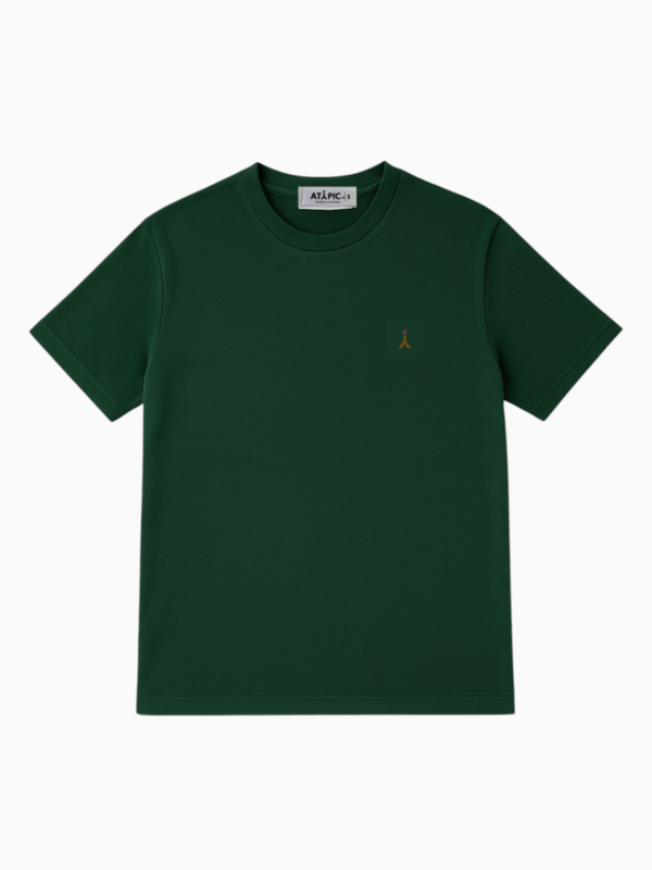 Camiseta verde regular fit